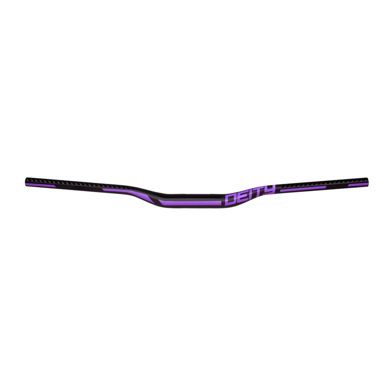 Deity Racepoint 35 Handlebar – 25mm Rise – 810mm Width – 35mm Clamp – Purple