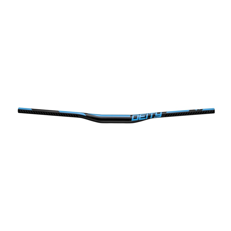 Deity Ridgeline 35 Handlebar – 15mm Rise – 800mm Width – 35mm Clamp – Blue