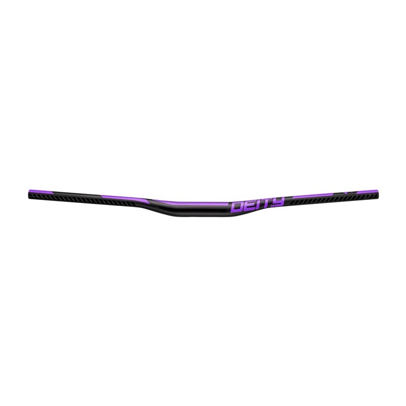 Deity Ridgeline  35 Handlebar – 15mm Rise- 800mm Width – 35mm Clamp – Purple