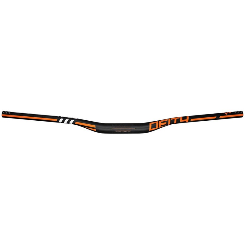Deity Skywire 35 Handlebar – 25mm Rise – 800mm Width – 35mm Clamp – Orange
