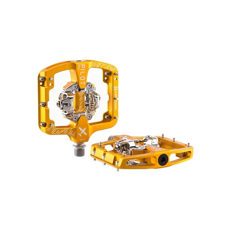 Chromag Pilot BA Pedals – Clipless – Gold – Wide