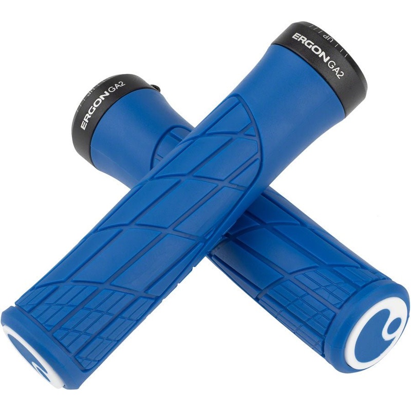 Ergon GA2 Grips – Midsummer Blue Lock-On