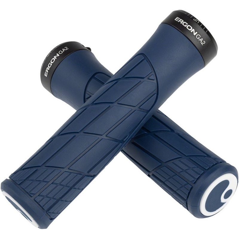 Ergon GA2 Grips – Nightride Blue Lock-On