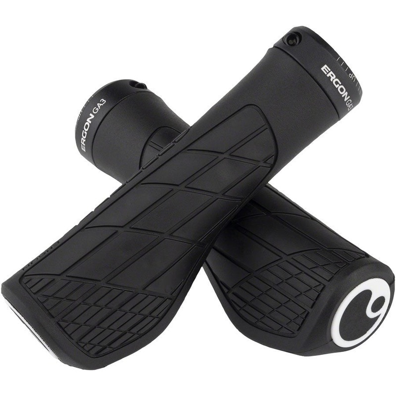 Ergon GA3 Grips – Black Lock-On Large