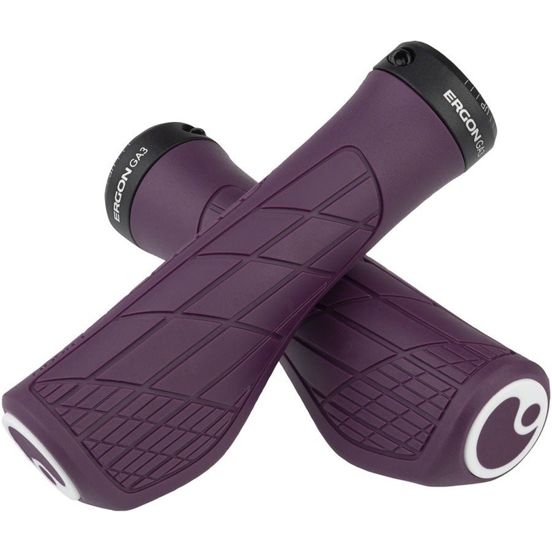 Ergon GA3 Grips – Purple Reign Lock-On Small
