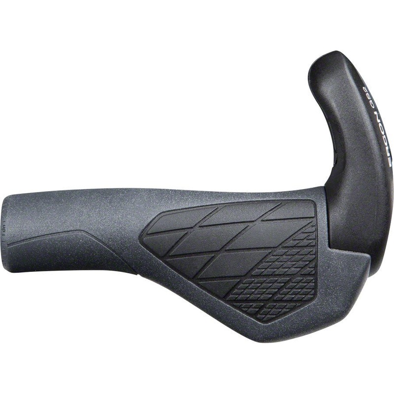 Ergon GS2 Grips – Black/Gray Lock-On Small