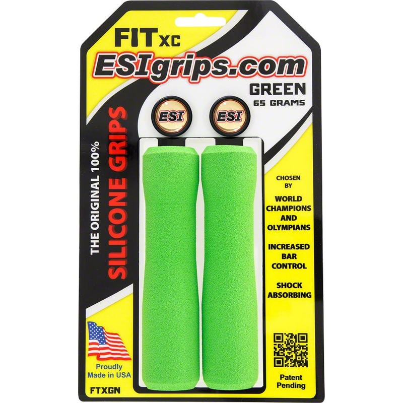 ESI FIT XC Grips – Green