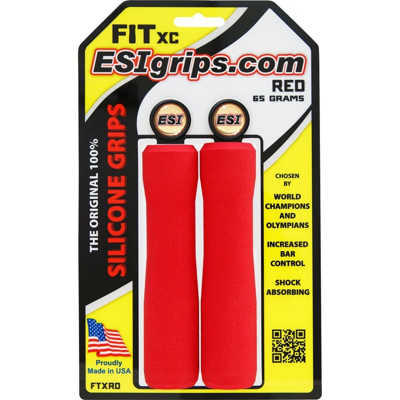 ESI FIT XC Grips – Red