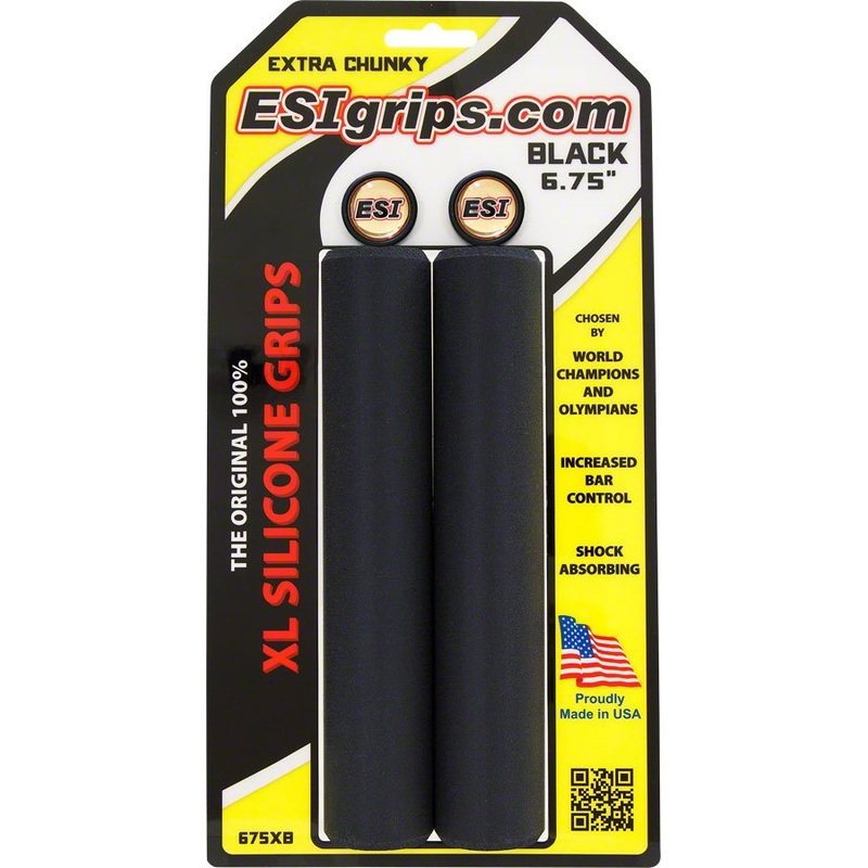 ESI XL Extra Chunky Grips – Black