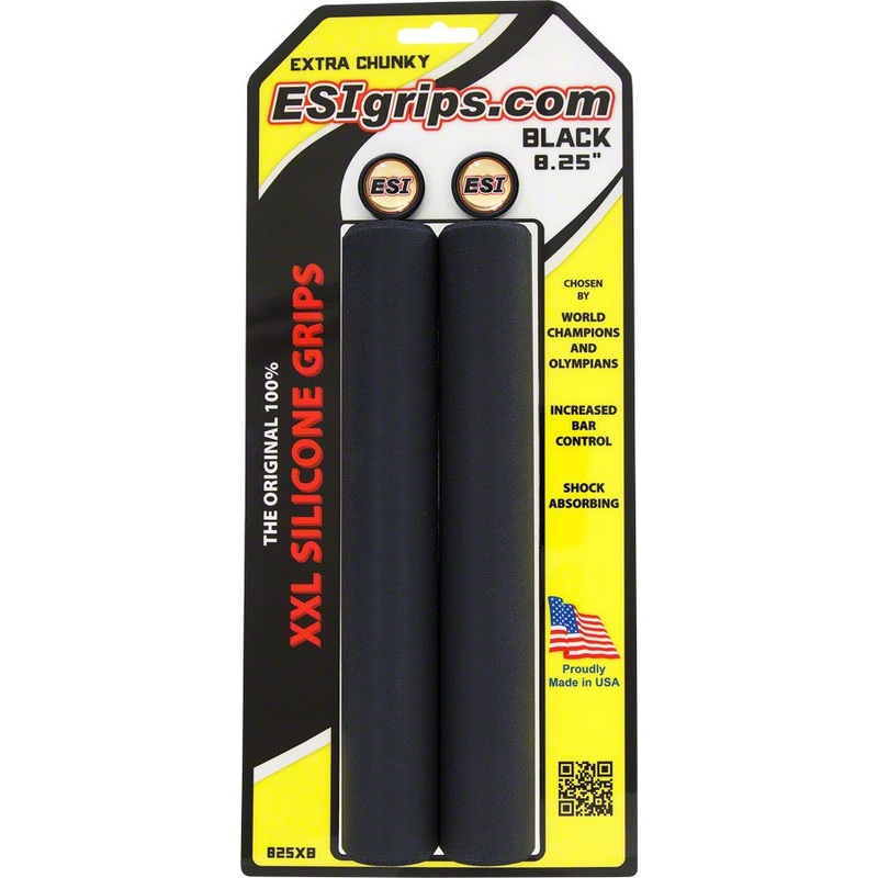ESI XXL Extra Chunky Grips – Black