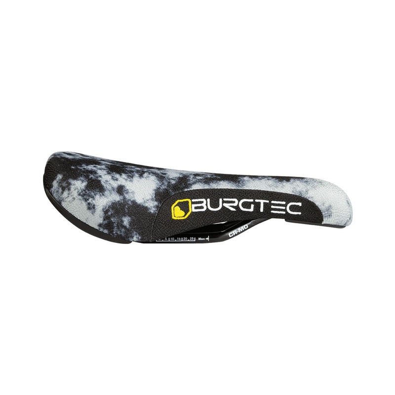 Burgtec The Cloud Boost Saddle Cromo/Plastic Base – Acid Wash
