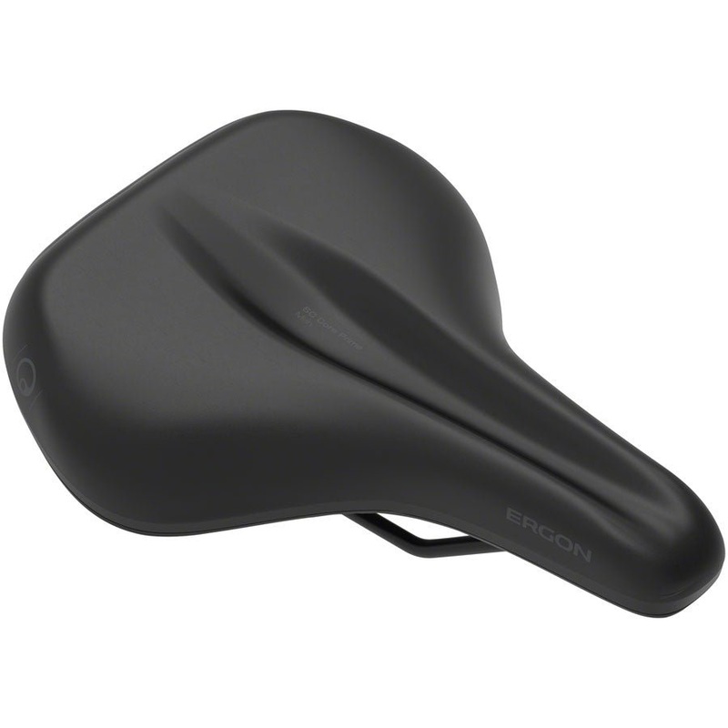 Ergon SC Core Prime Saddle – Black/Gray – Men’s Medium/Large
