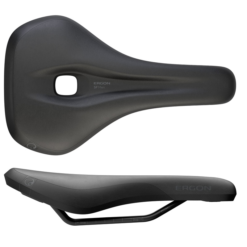 Ergon SF Men’s Saddle – Medium/Large – Black