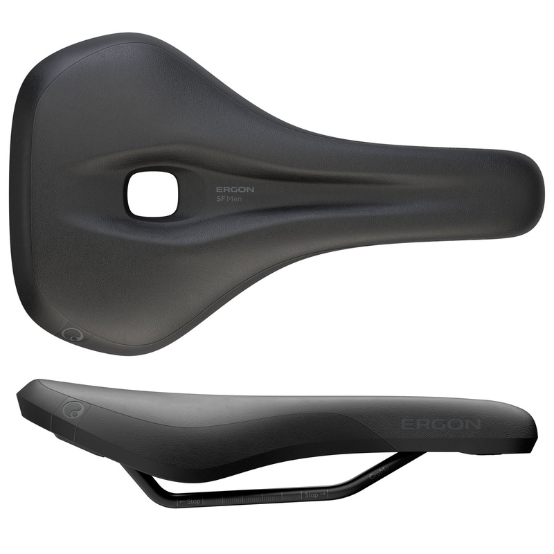 Ergon SF Men’s Saddle – Small/Medium – Black