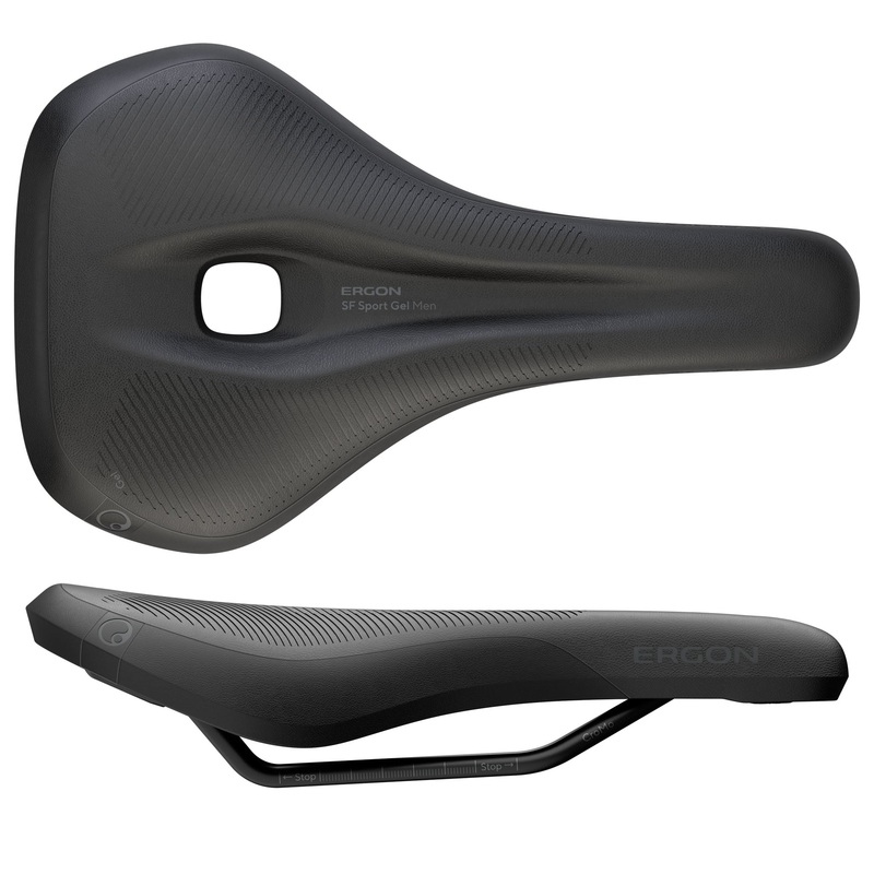 Ergon SF Sport Gel Men’s Saddle – Small/Medium – Black