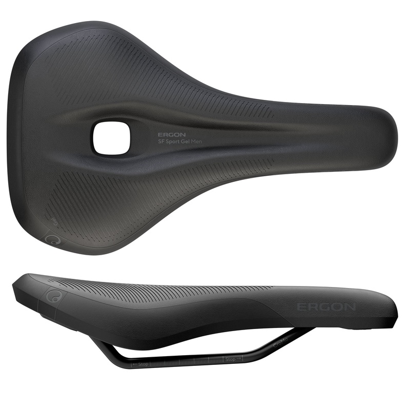 Ergon SF Sport Gel Mens Saddle Medium/Large – Black