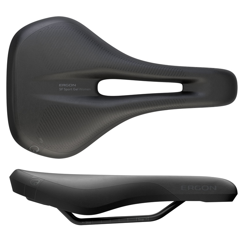Ergon SF Women’s Saddle – Medium/Large – Black