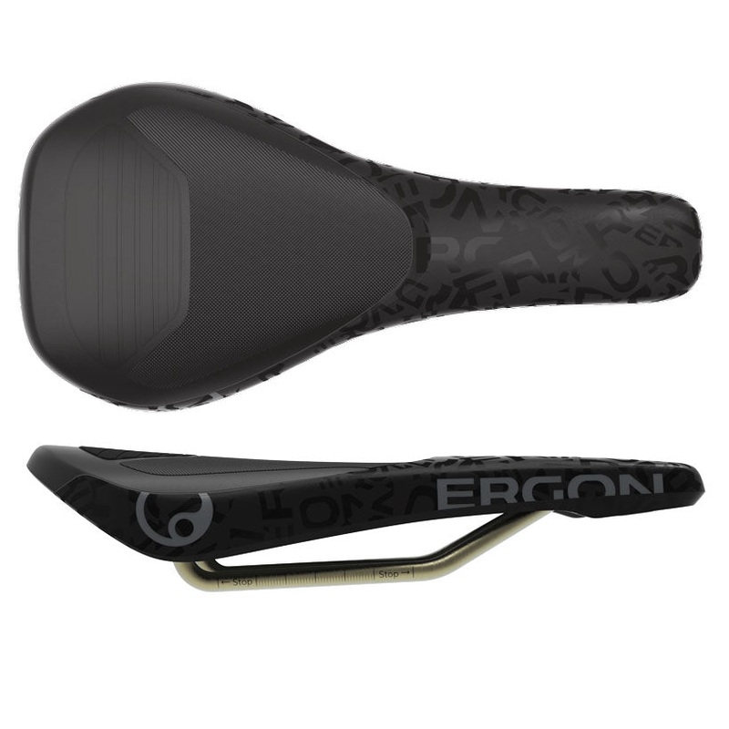 Ergon SM Downhill Pro Titanium Team Saddle – Black
