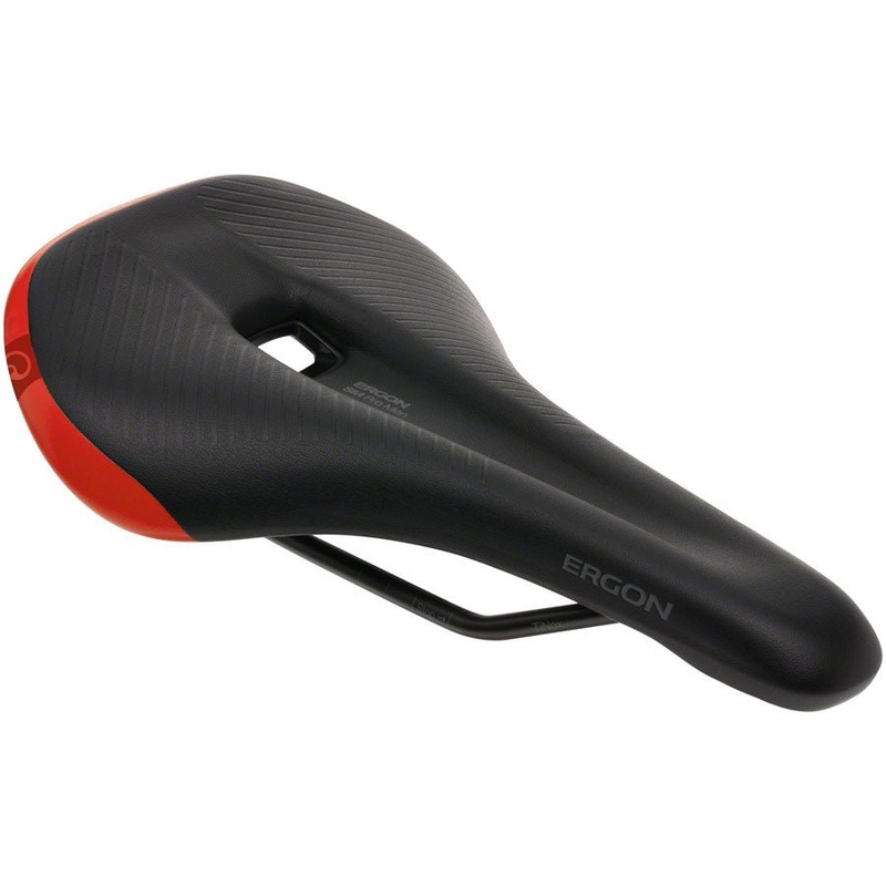 Ergon SM Pro Saddle – Risky Red – Men’s Medium/Large