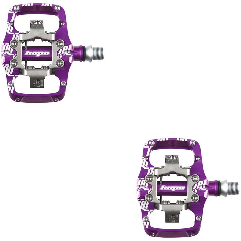 Hope TC Union Clip Pedals – Purple