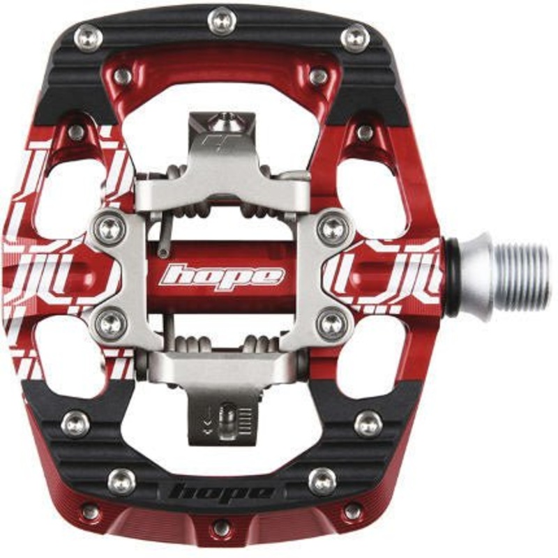 Hope Union GC Pedals – Red