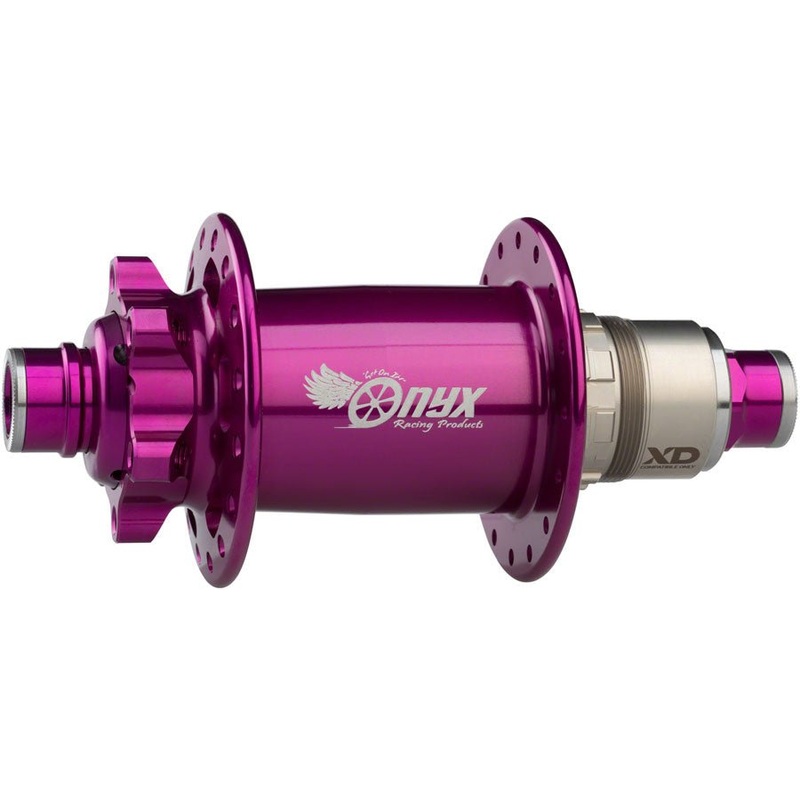 Onyx MTB Rear Hub – 12 x 148mm 6-Bolt XD Purple 32H