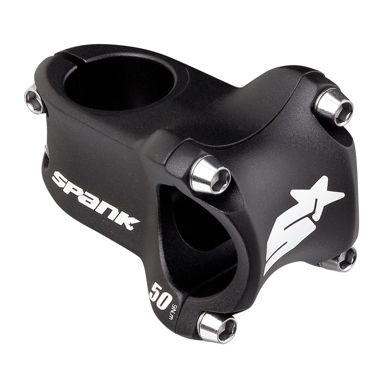 Spank Spike Race 2 Stem – 31.8mm Clamp – 50mm Length – Black
