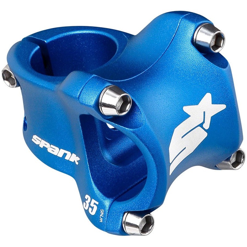 Spank Spike Race 2 Stem – 35mm Length – 31.8mm Clamp – Blue