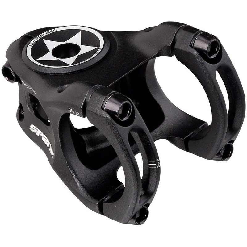 Spank Split 35 Stem – 35mm Length – 35mm Clamp – Black