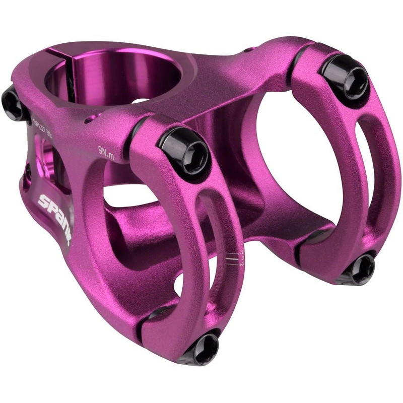 Spank SPLIT 35 Stem – 35mm Length – 35mm Clamp – Purple