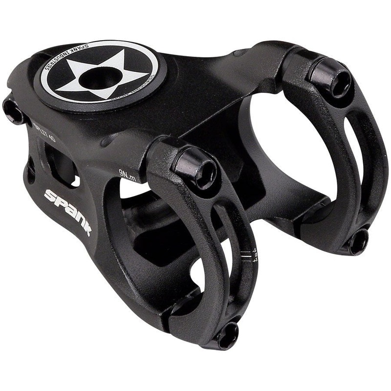 Spank Split 35 Stem – 40mm Length – 35mm Clamp – Black