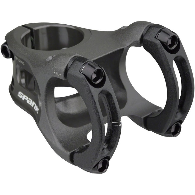 Spank SPLIT 35 Stem – 40mm Length – 35mm Clamp – Green Metal