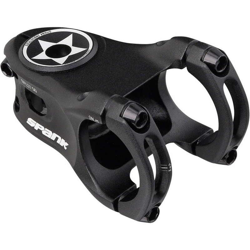 Spank Split 35 Stem – 50mm Length – 35mm Clamp – Black