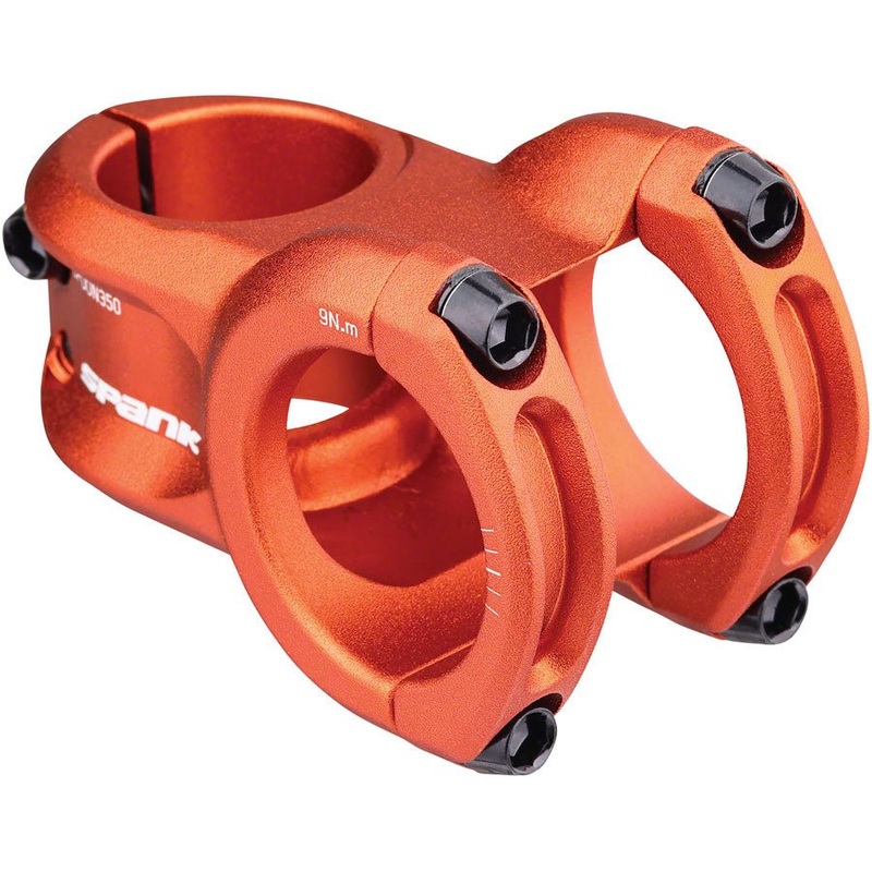 Spank SPOON 350 Stem – 45mm Length – 35mm Clamp – Orange