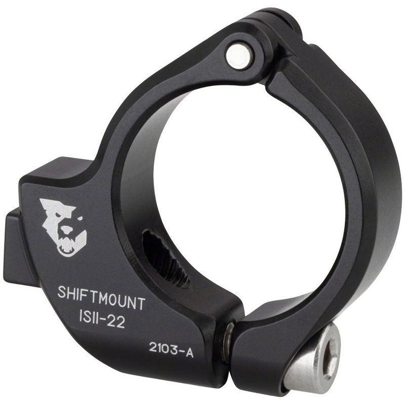 Wolf Tooth ShiftMount Clamp- I-SPEC II Shifter to 22.2mm Handlebar Clamp