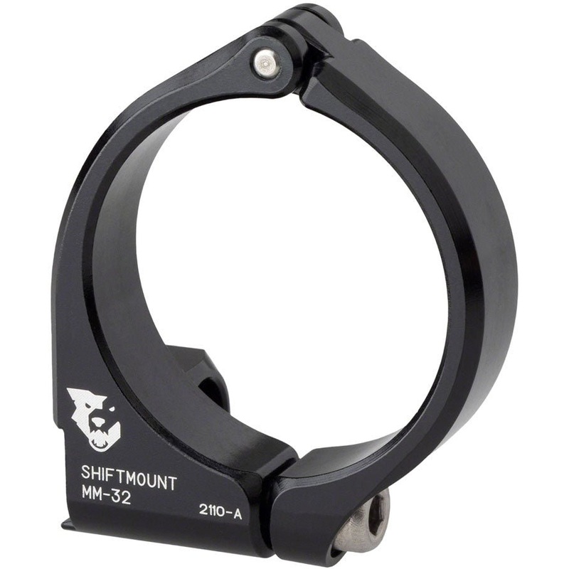 Wolf Tooth ShiftMount Drop Bar Clamp – MatchMaker Shifter to 31.8mm Handlebar Clamp