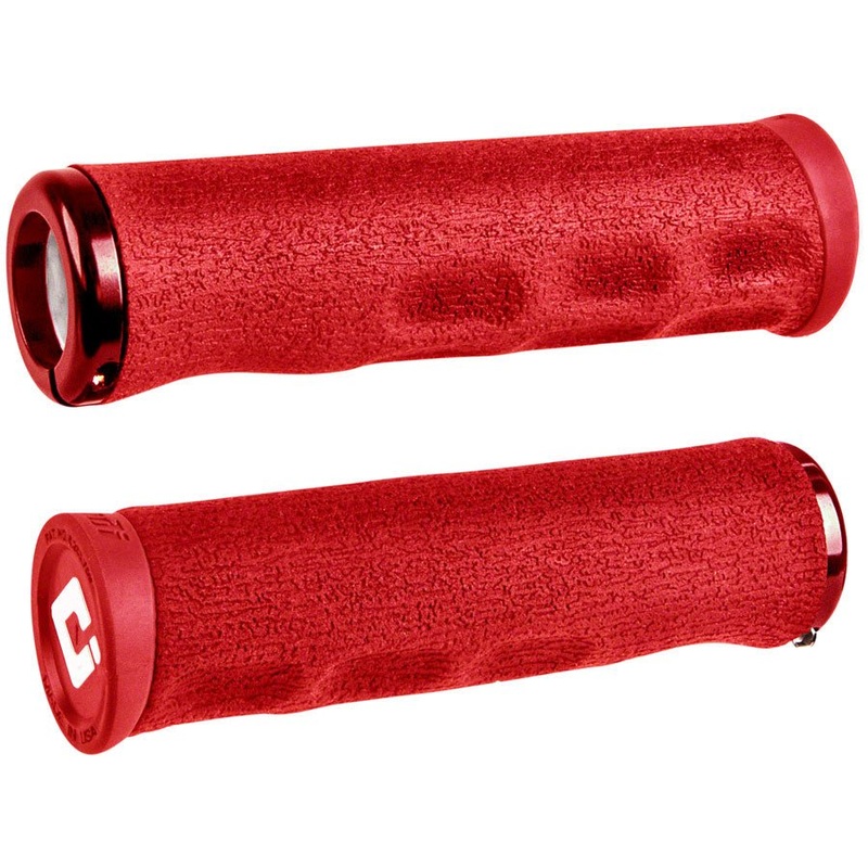 ODI Dread Lock Grips – Red Lock-On