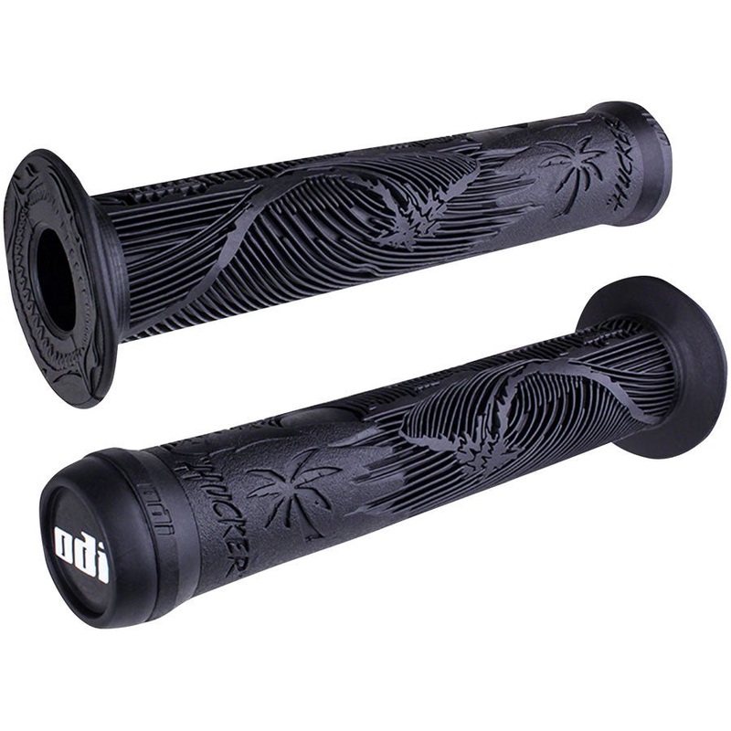 ODI Hucker Grips – Black Flange