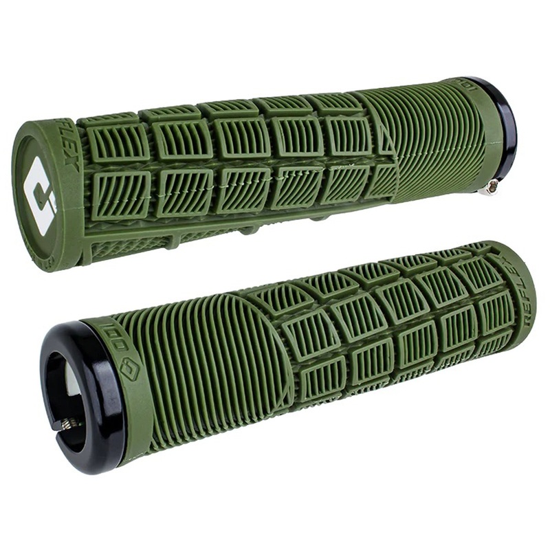 ODI Lock-On MTB Reflex Grip – Army Green/Black