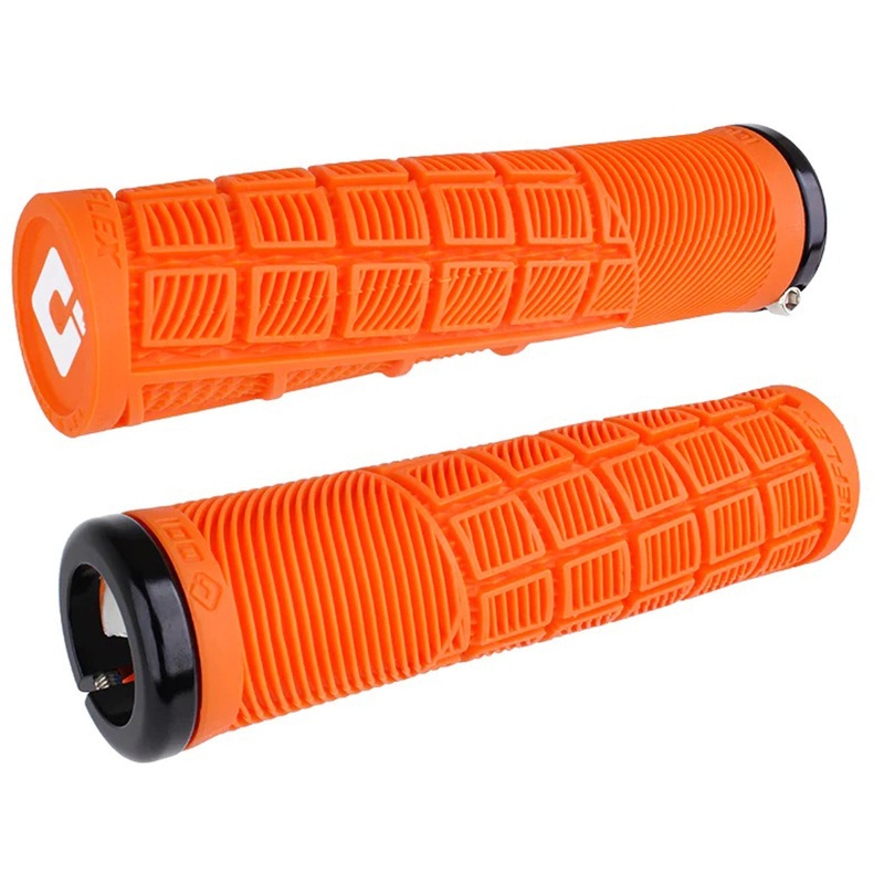 ODI Lock-On MTB Reflex Grip – Orange/Black