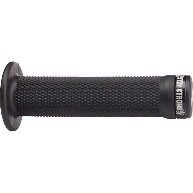 ODI Stay Strong Grips – Black Lock-On Flange