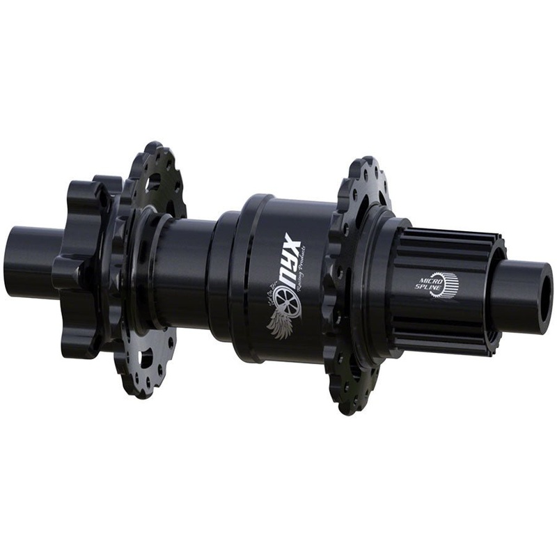 Onyx Vesper Rear Hub – 32h – 12x148mm – 6-Bolt – Micro Spline – Black
