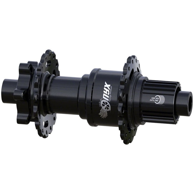 Onyx Vesper Rear Hub – 32h – 12x157mm 6-Bolt Micro Spline – Black