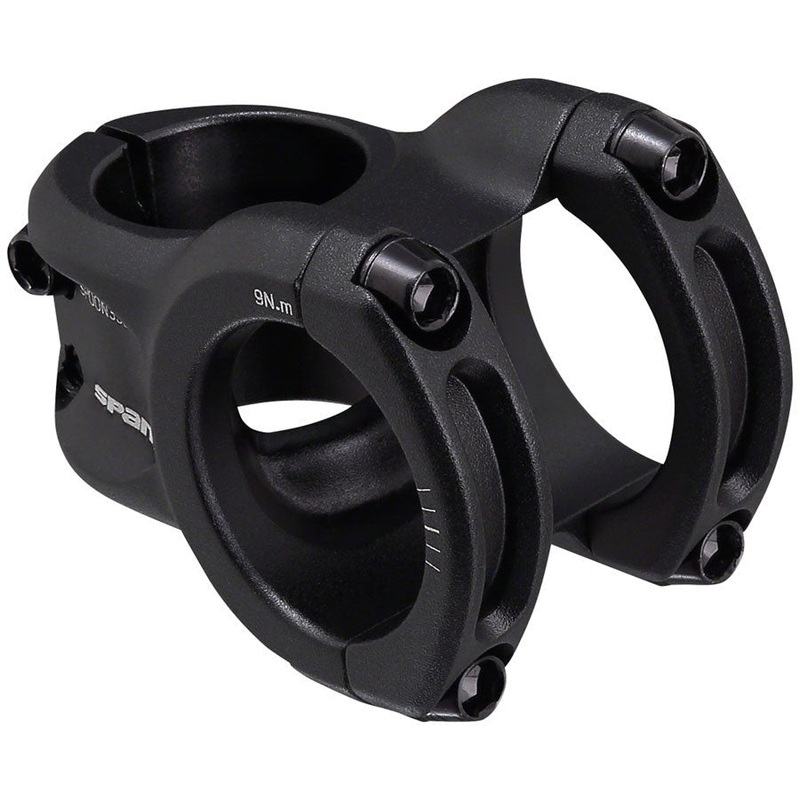 Spank Spoon 318 Stem – 43mm Length – 31.8mm Clamp – Black