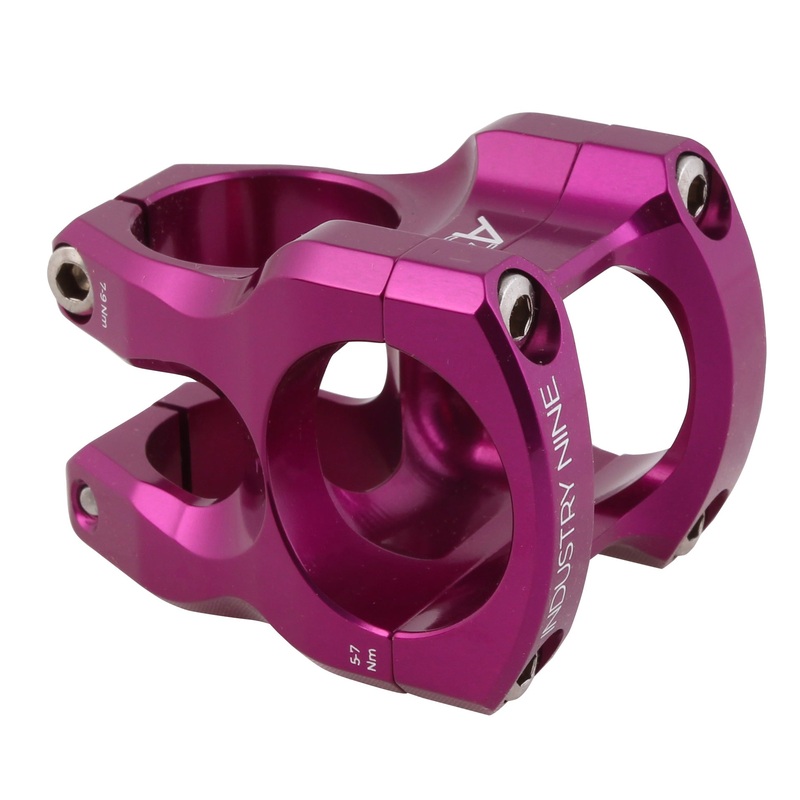 Industry Nine A318 Stem – 31.8mm Clamp – 30mm Length – Purple