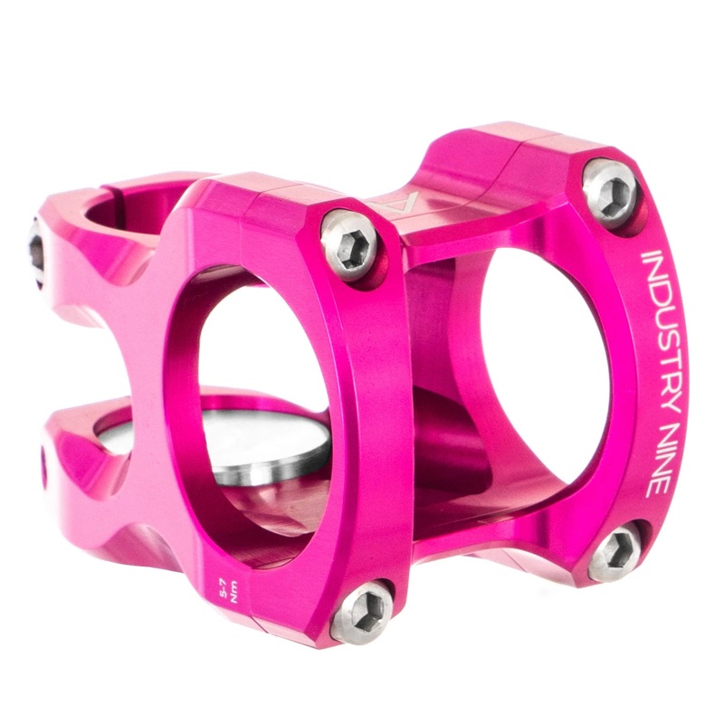 Industry Nine A35 Stem – 35mm Clamp – 32mm Length – Pink