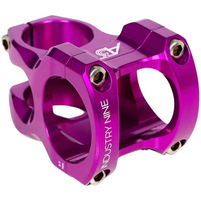 Industry Nine A35 Stem – 35mm Clamp – 50mm Length – Purple