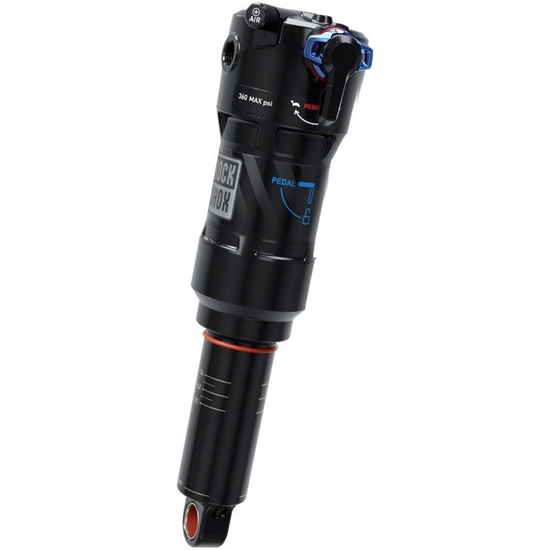RockShox Deluxe Ultimate RCT Rear Shock – 205×62.5mm -LinearAir – 2 Tokens – Reb/Low Comp 380lb L/O Force – Trunnion / Std – C1