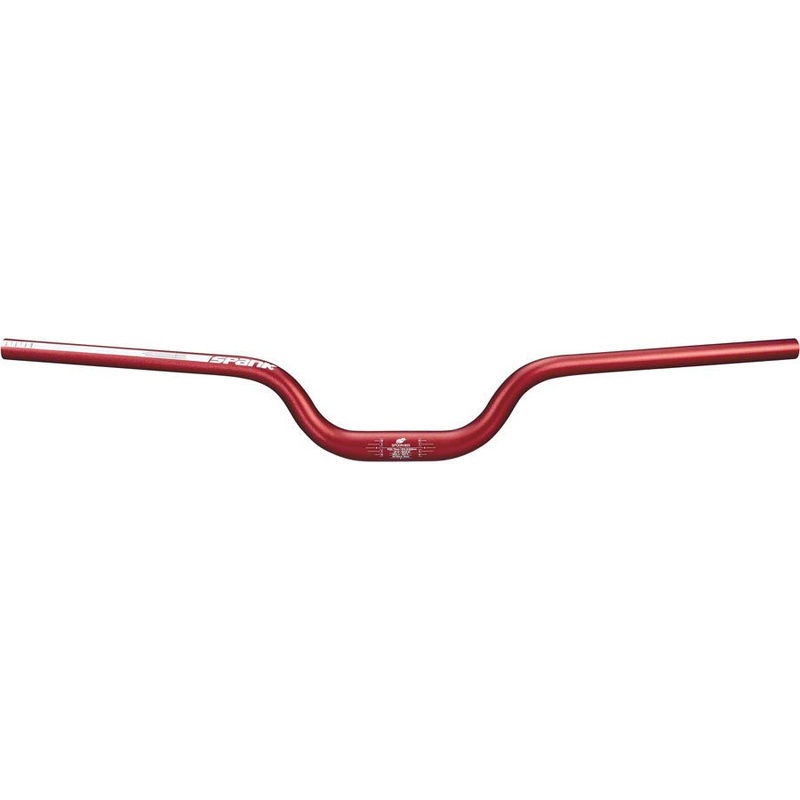 Spank SPOON 800 SkyScraper Handlebar – 31.8mm Clamp 75mm Rise Red