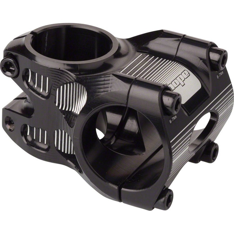 Hope AM/Freeride Stem – 35mm 31.8 Clamp +/-0 1 1/8″ Aluminum Black